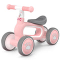 DRAMATION 4-Wheel Toddler Balance Bike - Pink