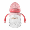 Oberni Anti-Colic Wide-Neck Baby Bottle (8 oz) - Pink