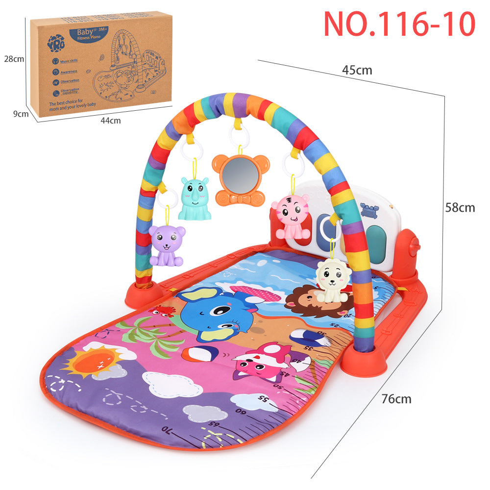 Baby Activity Gym with Piano for 0-36 Months