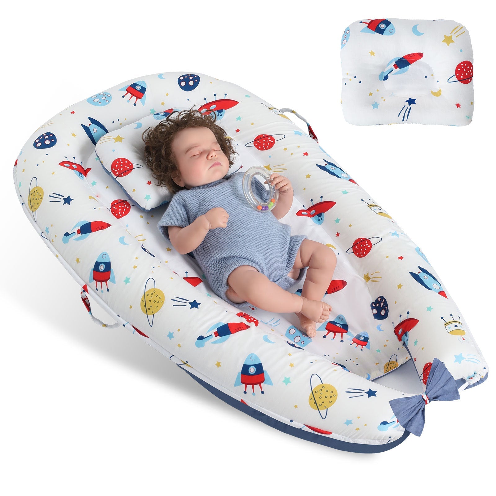 Memory Foam Baby Crib Mattress with Pure Cotton Removable Cover
