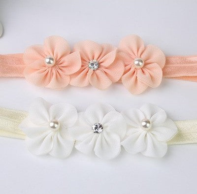 Korean Baby Hair Accessories - Cute Floral Headband