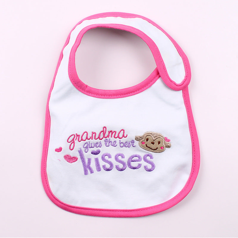 Three-Layer Waterproof Cotton Baby Bib for Children