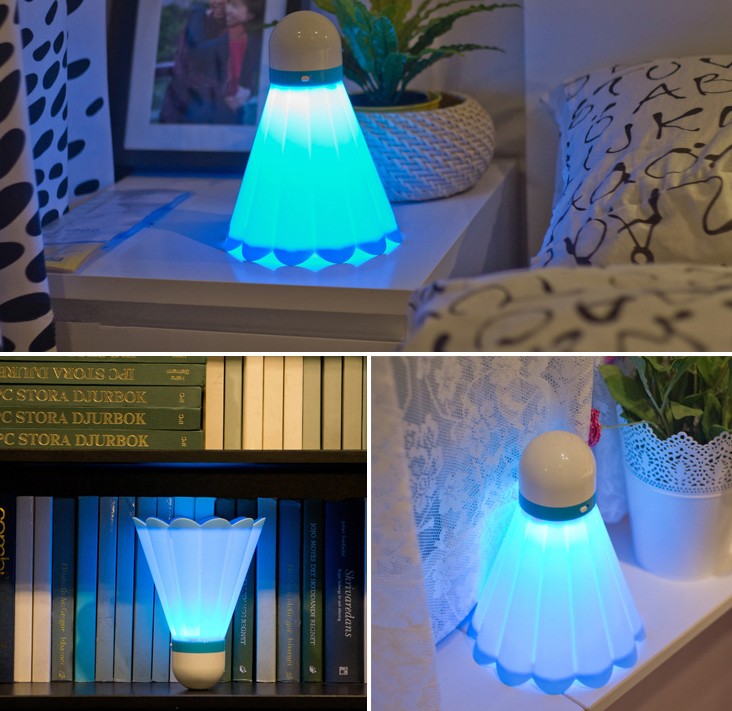 USB LED Night Light - Rechargeable Bedside Lamp