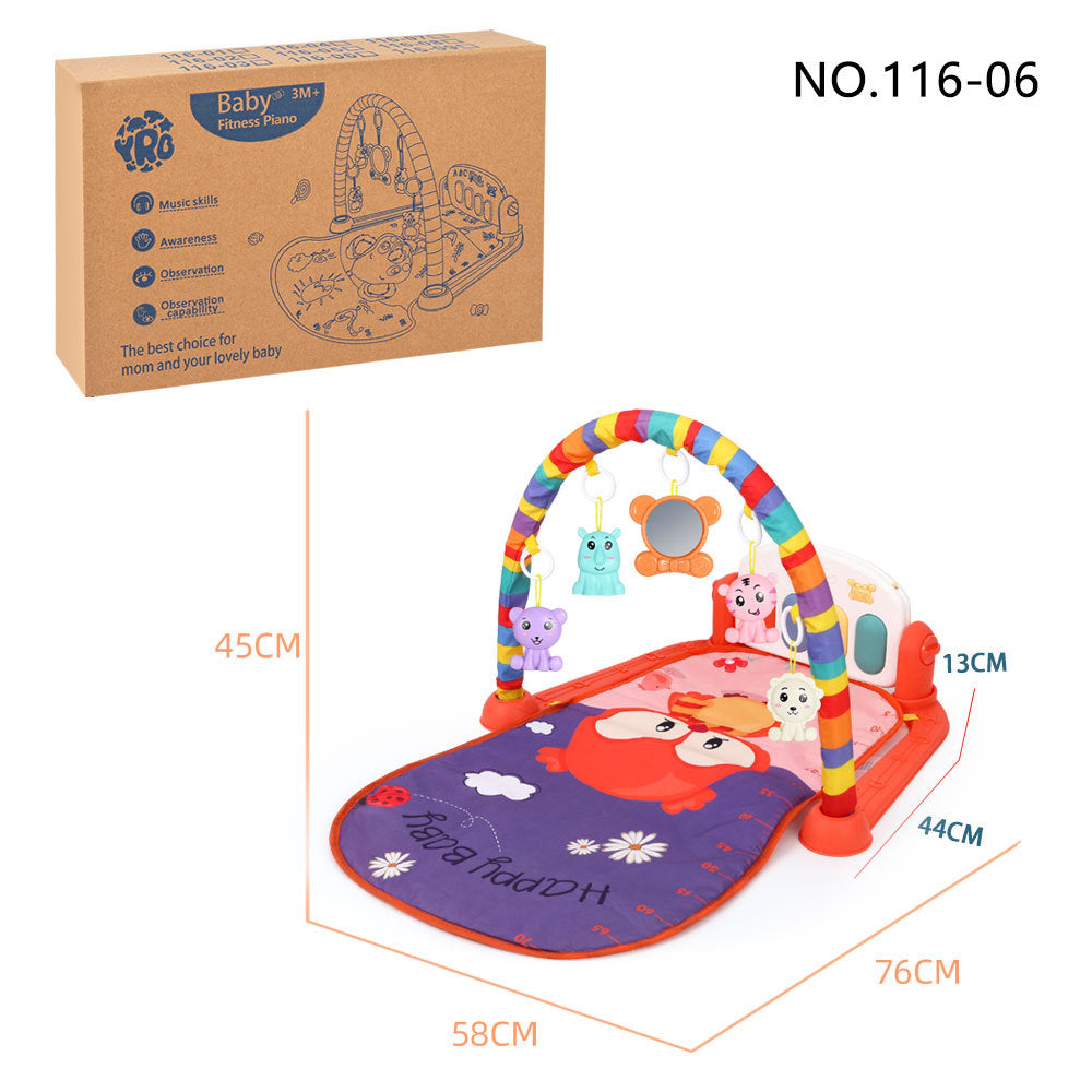 Baby Activity Gym with Piano for 0-36 Months