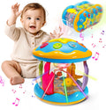 CWYQ Light-Up Rotating Musical Baby Crawling and Tummy Time Toy