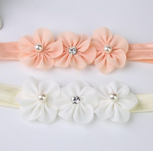 Korean Baby Hair Accessories - Cute Floral Headband