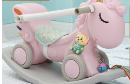 Plastic Rocking Horse Ride-On Toy