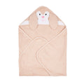 Premium Cotton Bunny Hooded Baby Bath Towel and Mitt Set