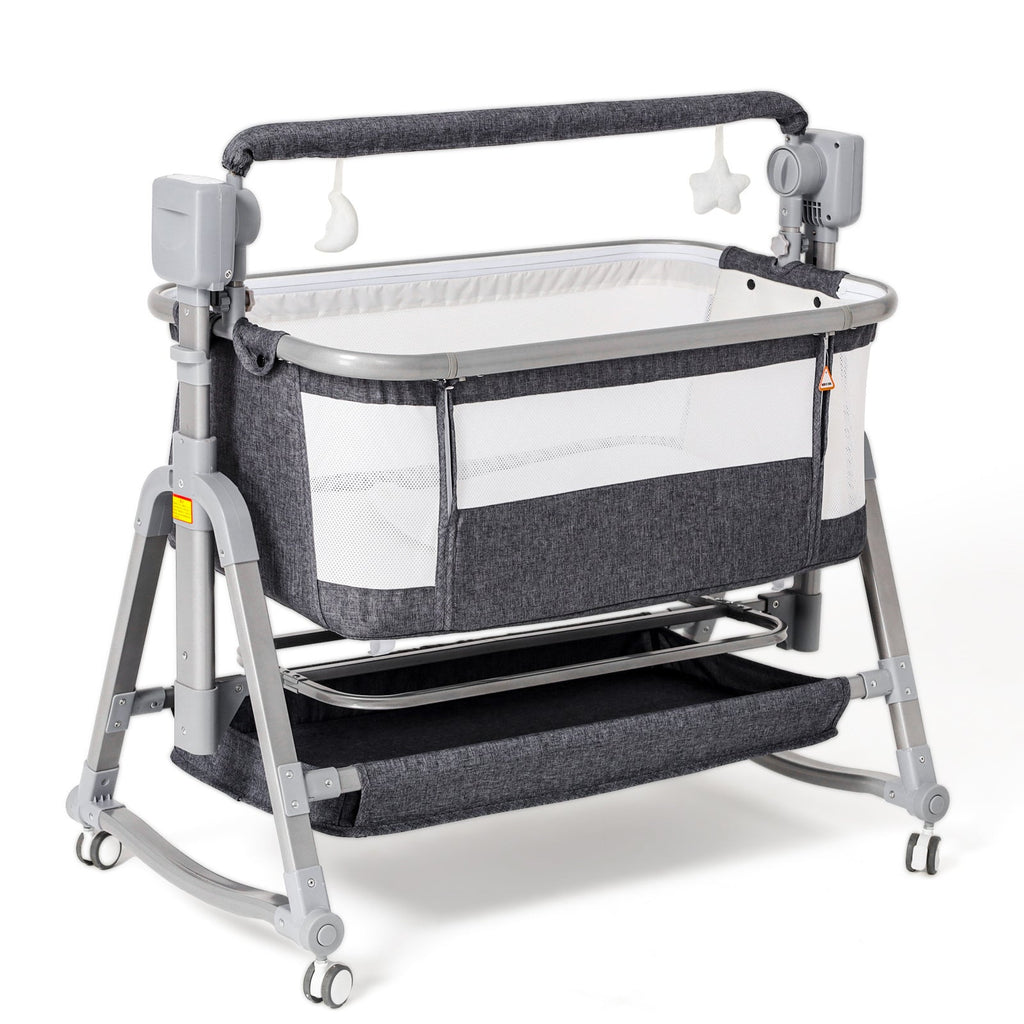 Multi-Functional Electric Automatic Baby Rocking Chair & Bedside Bassinet