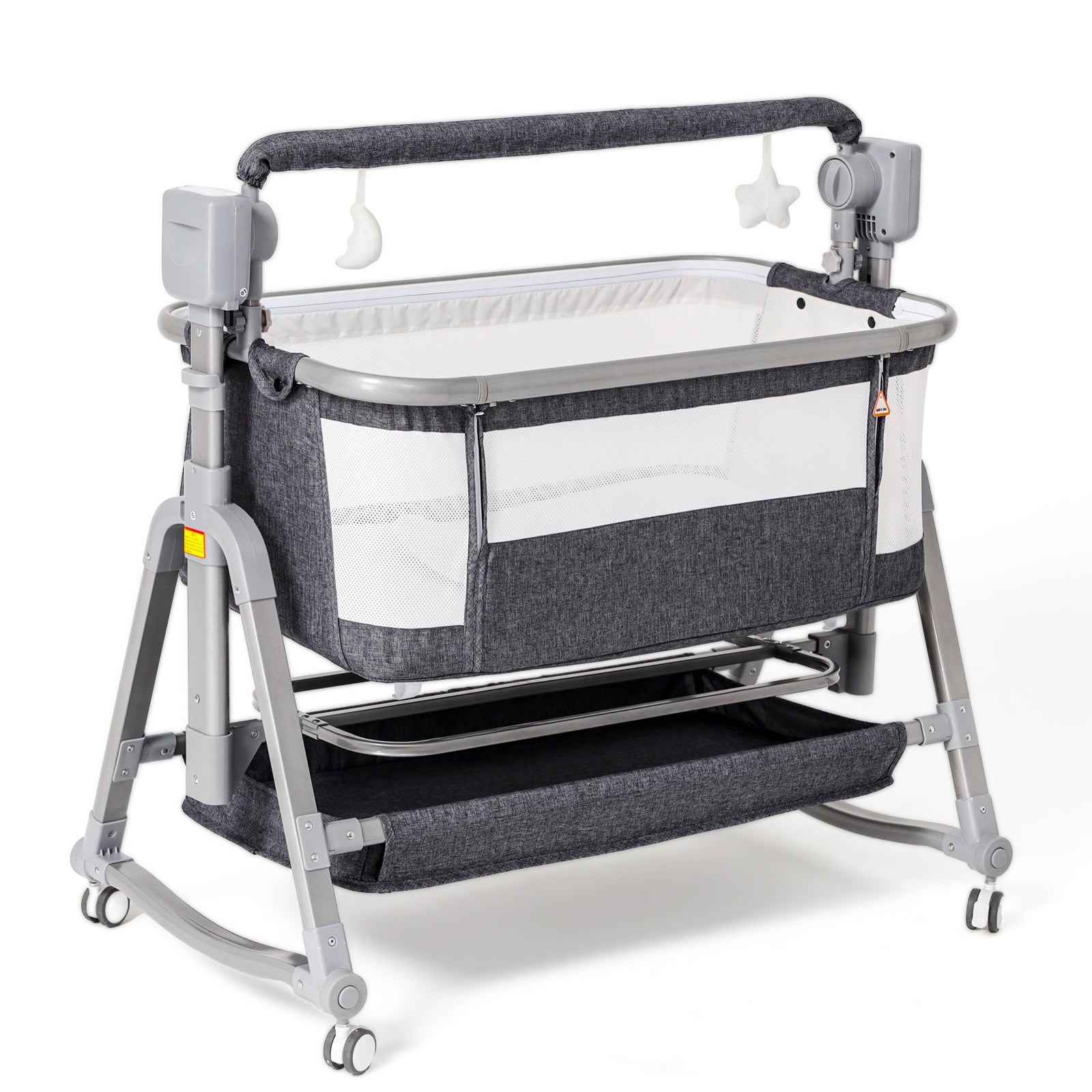 Multi-Functional Electric Automatic Baby Rocking Chair & Bedside Bassinet