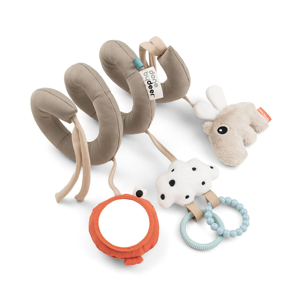 Done by Deer Happy Clouds Sensory Activity Spiral Toy
