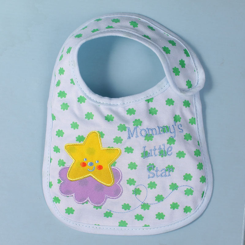 Three-Layer Waterproof Cotton Baby Bib for Children