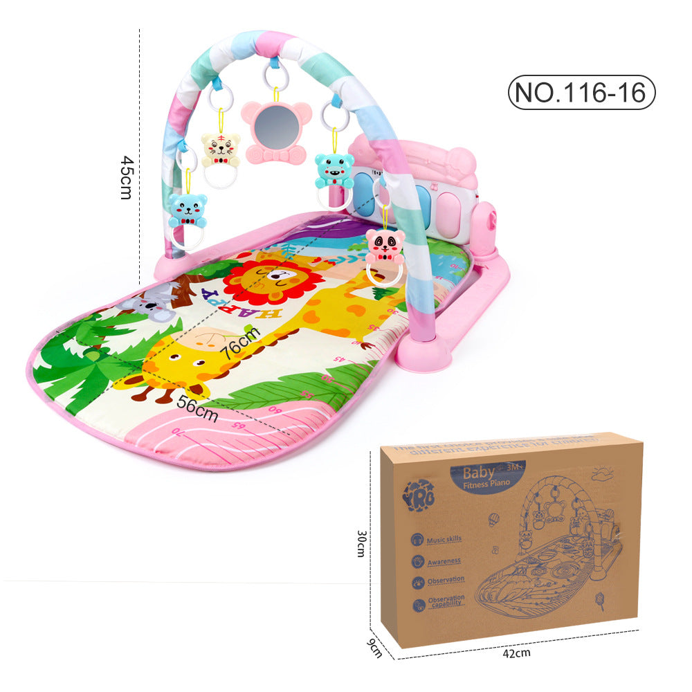 Baby Activity Gym with Piano for 0-36 Months