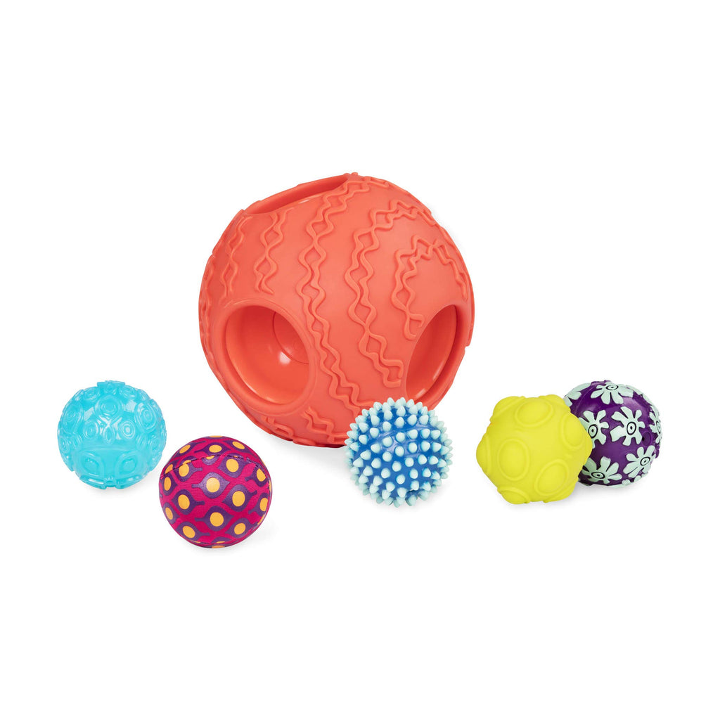 B. Toys 6-Piece Textured Sensory Baby Ball Set