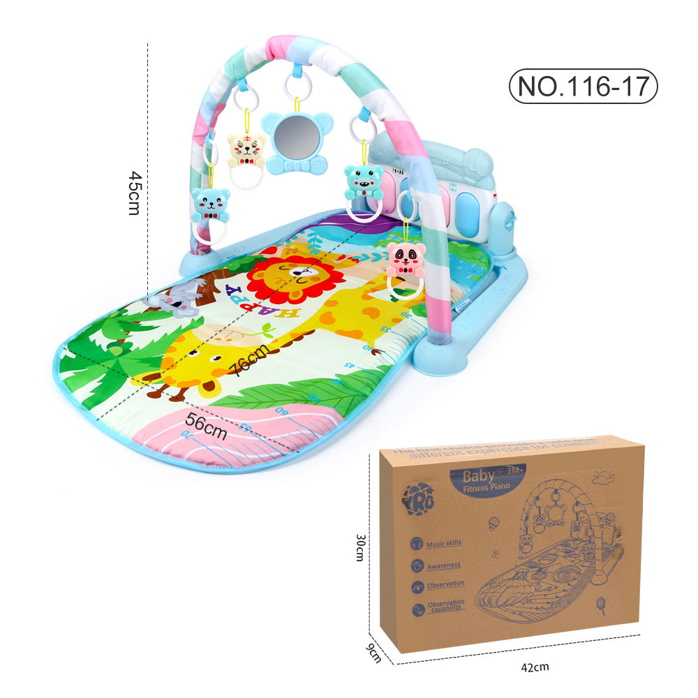Baby Activity Gym with Piano for 0-36 Months