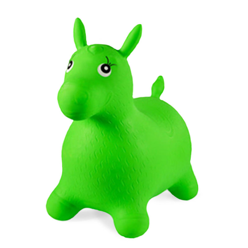 Inflatable Animal Ride-On Toy with Music for Kids