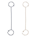 Adjustable Silicone Toy Straps 2-Pack for Stroller & High Chair