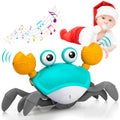 Sqie Musical Crawling Crab Interactive Baby Toy