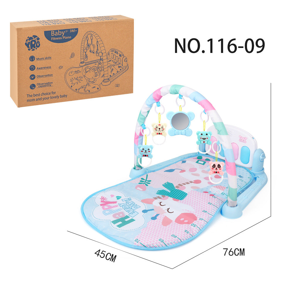Baby Activity Gym with Piano for 0-36 Months