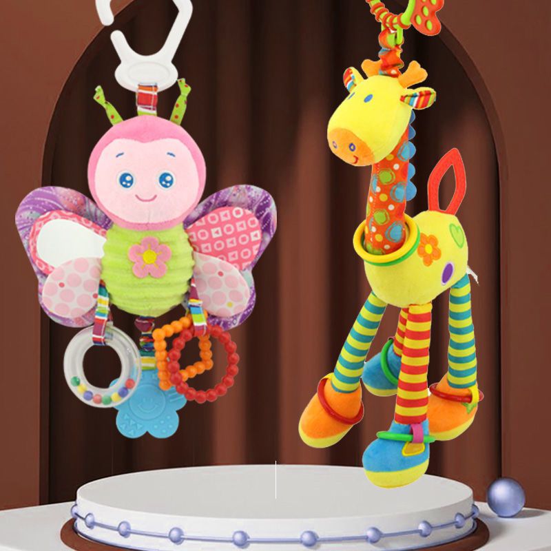 Baby Toy Rattle for Strollers and Car Seats (0-1 Year)