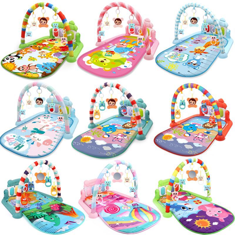 Baby Activity Gym with Piano for 0-36 Months