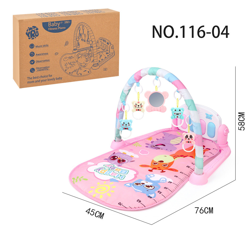 Baby Activity Gym with Piano for 0-36 Months