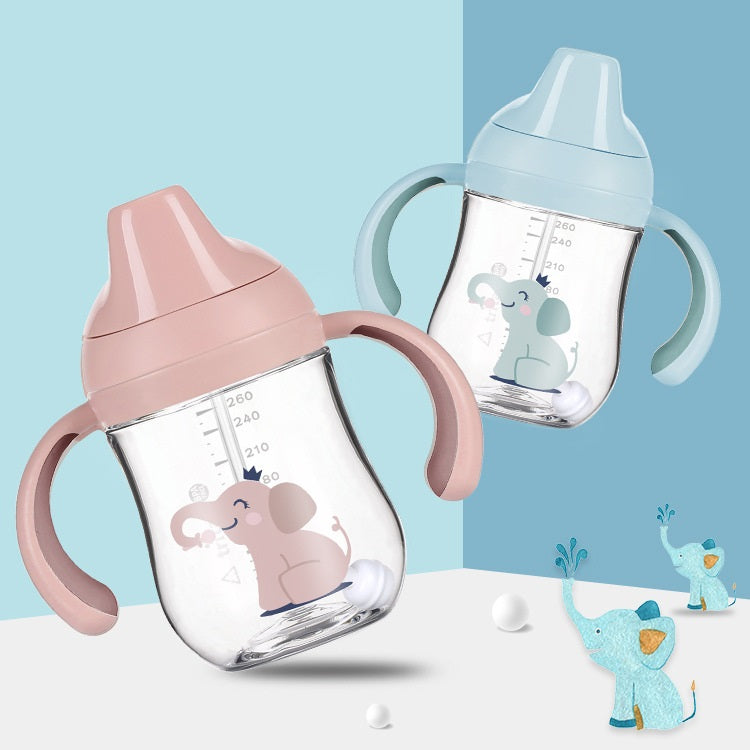 Baby Duckbill Straw Training Drinking Cup