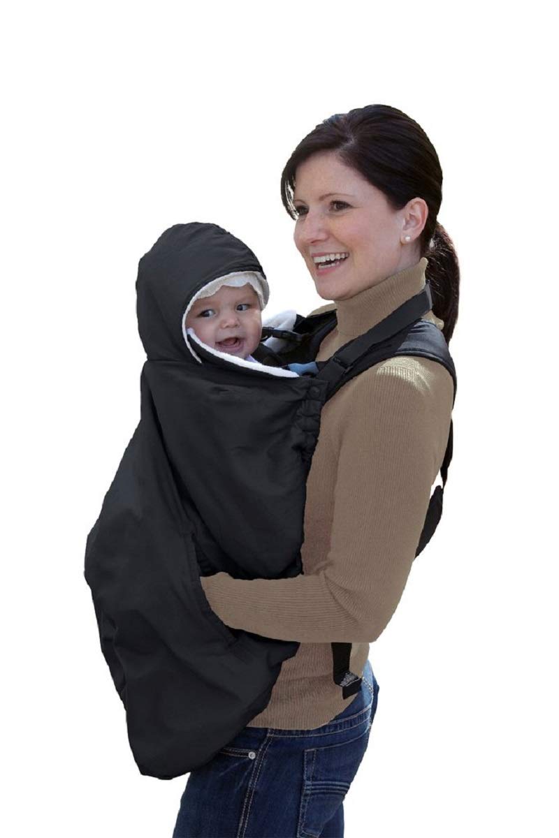 Jolly Jumper Snuggle Cover for Soft Baby Carriers Black