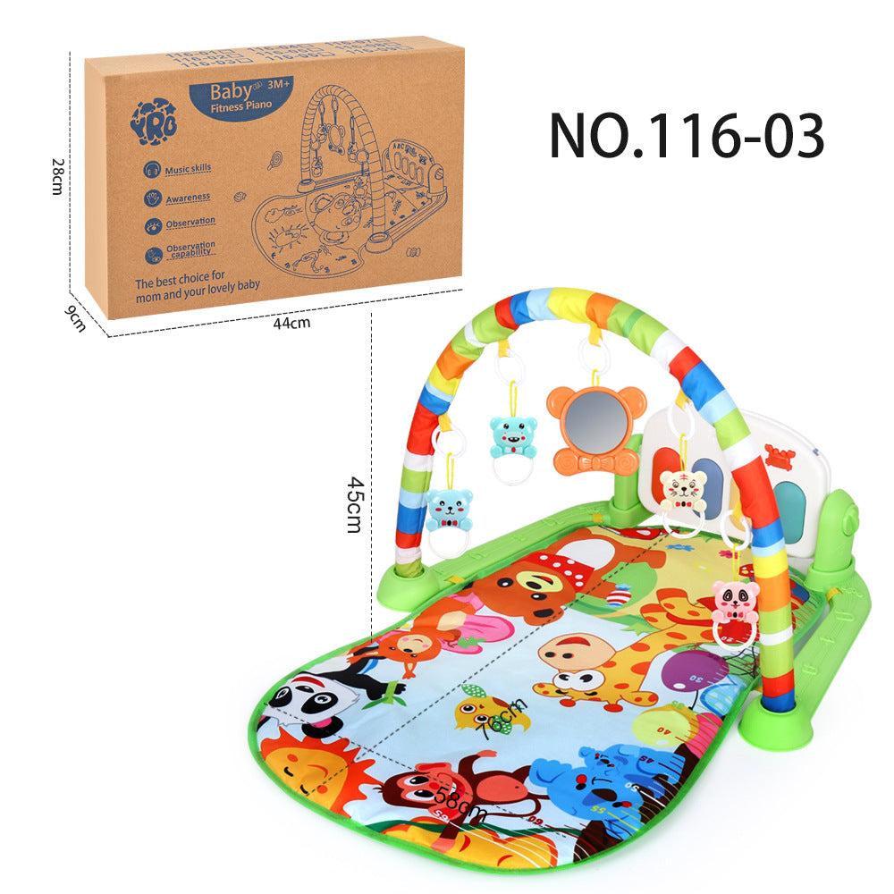 Baby Activity Gym with Piano for 0-36 Months