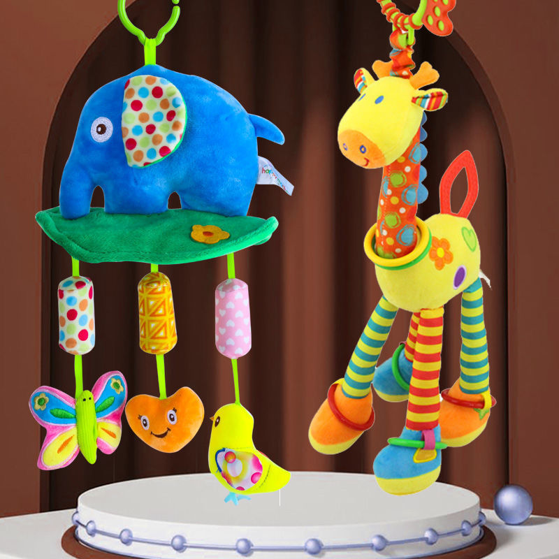 Baby Toy Rattle for Strollers and Car Seats (0-1 Year)