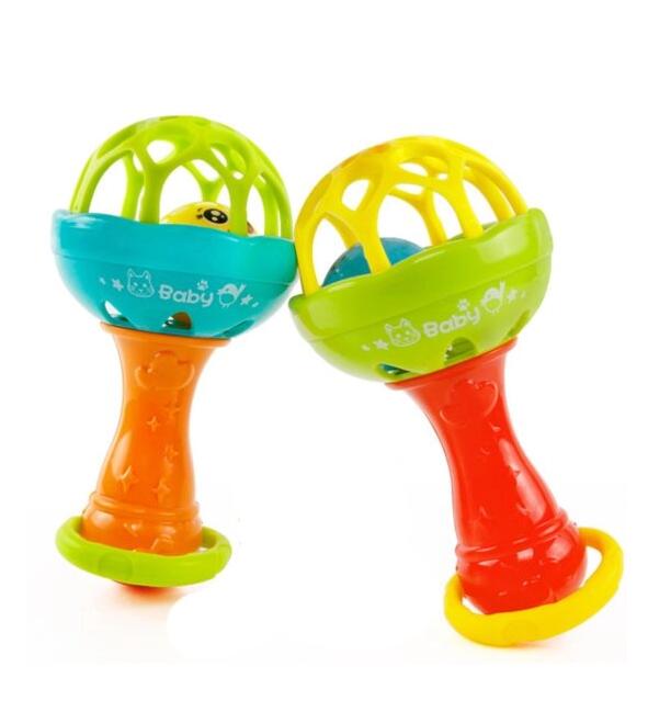 Multifunctional Baby Teething Rattle Stick