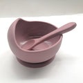 Silicone Baby Feeding Bowl and Spoon Set for Kids