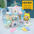 Soft Rubber Baby Grasp Ball Rattle - Sensory Toy
