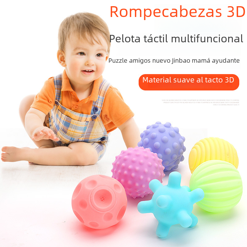 Soft Rubber Touch Ball for Baby Sensory Play