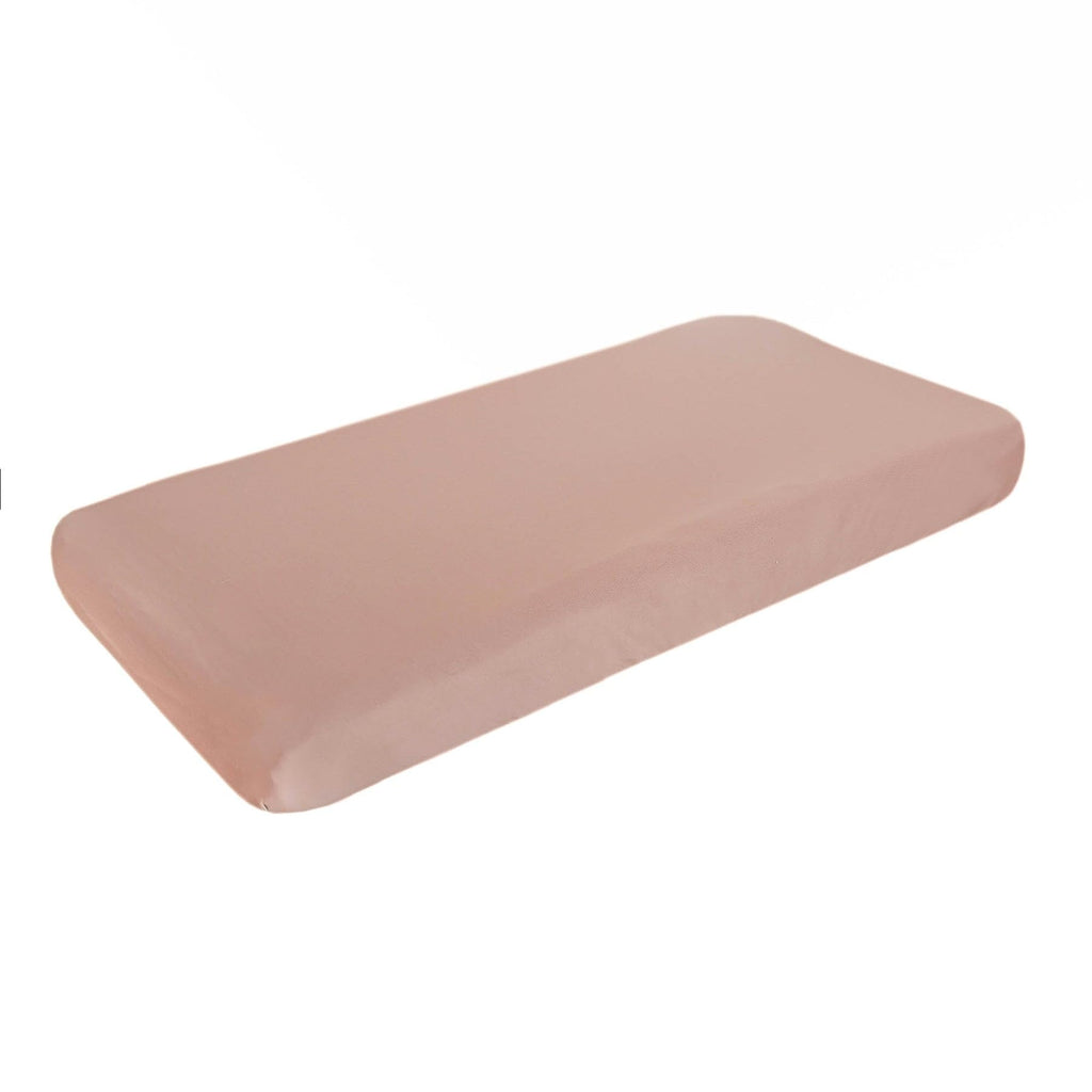 Premium Knit Universal Fit Baby Changing Pad Cover (Pecan)