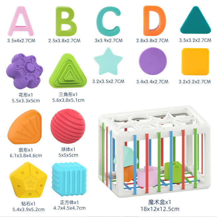 Amazon Rainbow Sensory Baby Grip Training Toy