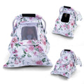Breathable 2-Layer Window Infant Car Seat Canopy & Sun Shade Cover
