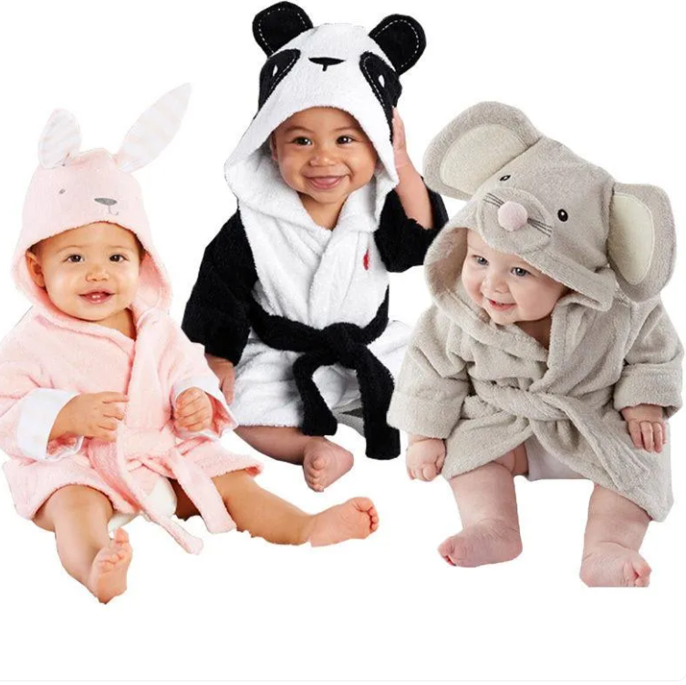 Baby Animal Bathrobe