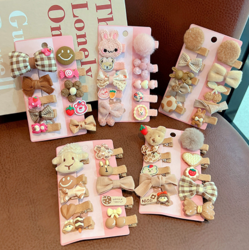 Children's Hair Accessories Clip Set for Babies