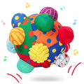 Teytoy Musical Shake Dancing Baby Bumpy Sensory Ball Toy