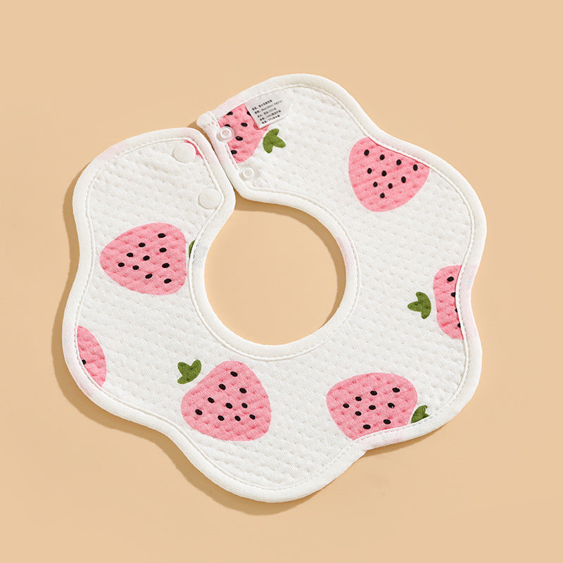 A-Class Cotton Waterproof Baby Bib with Soft Absorbency