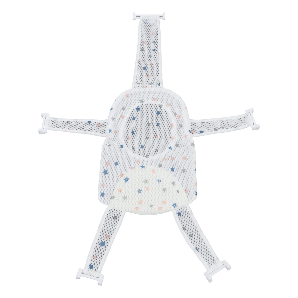 Adjustable Mesh Baby Bath Support Sling - Star