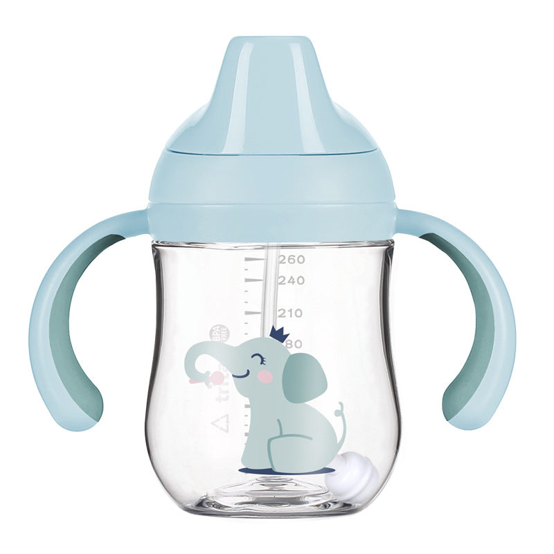 Baby Duckbill Straw Training Drinking Cup