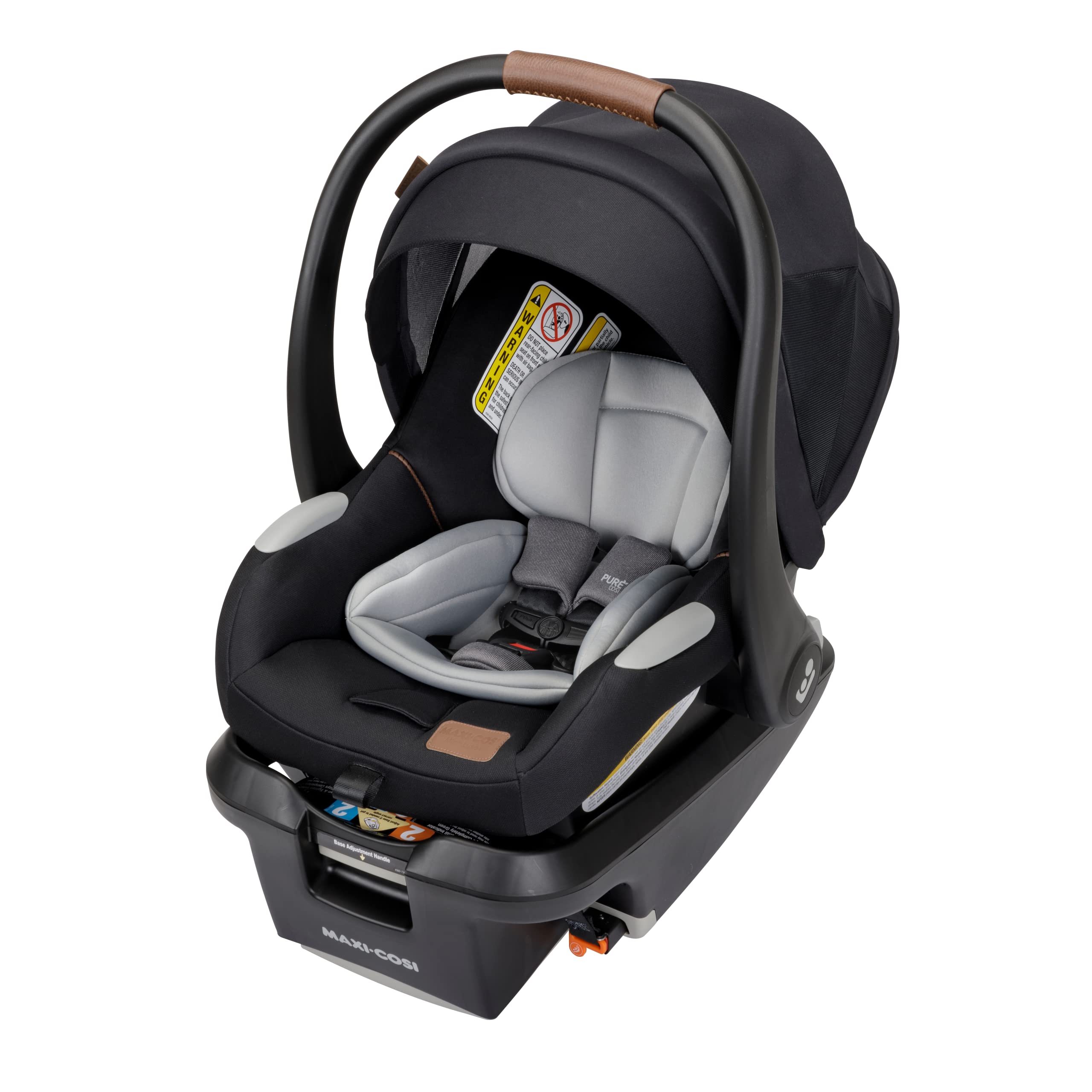 Maxi-Cosi Mico Luxe+ Infant Car Seat & Base (Essential Black)