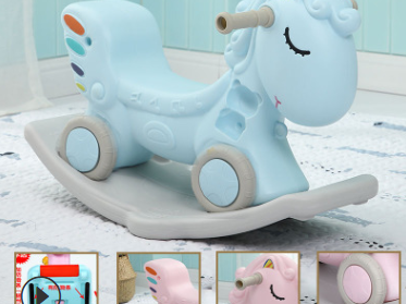 Plastic Rocking Horse Ride-On Toy