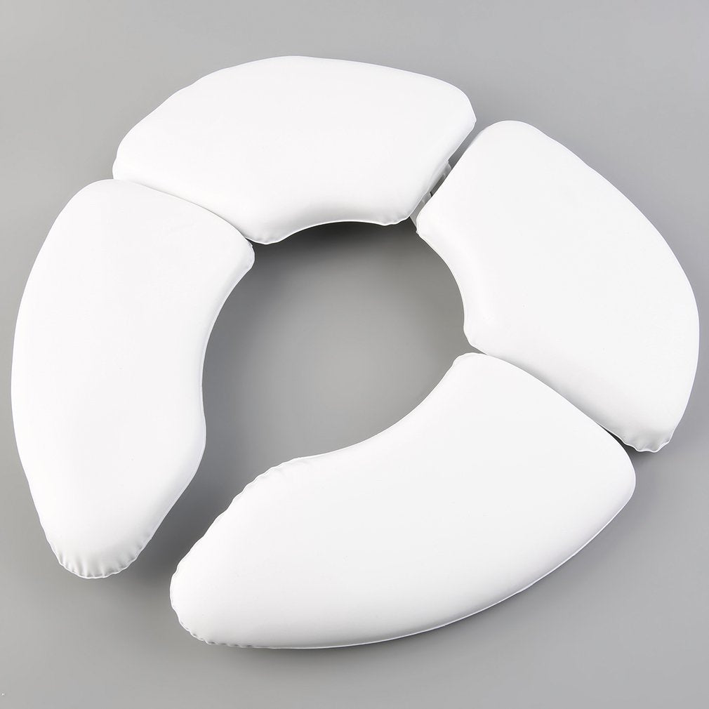 Foldable Children's Toilet Seat and Lid