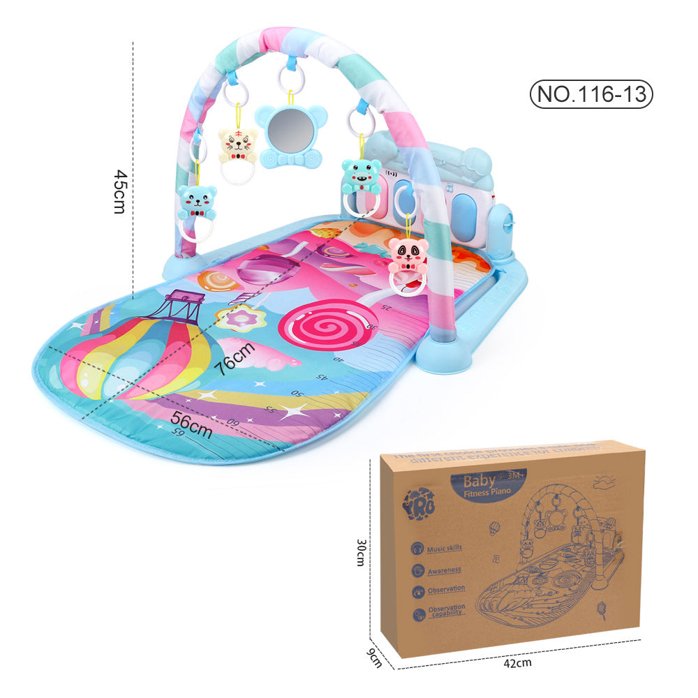 Baby Activity Gym with Piano for 0-36 Months