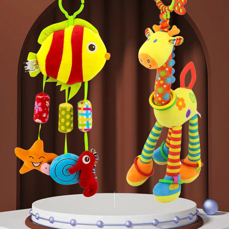 Baby Toy Rattle for Strollers and Car Seats (0-1 Year)