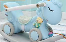 Plastic Rocking Horse Ride-On Toy