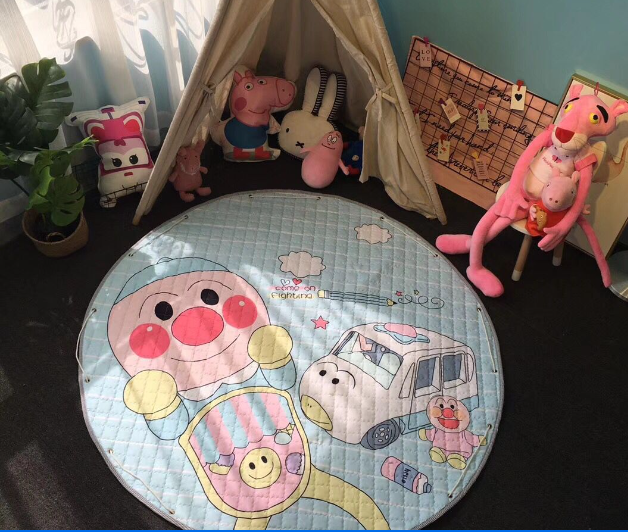 Kids' Cartoon Anti-Slip Multi-Functional Play Mat